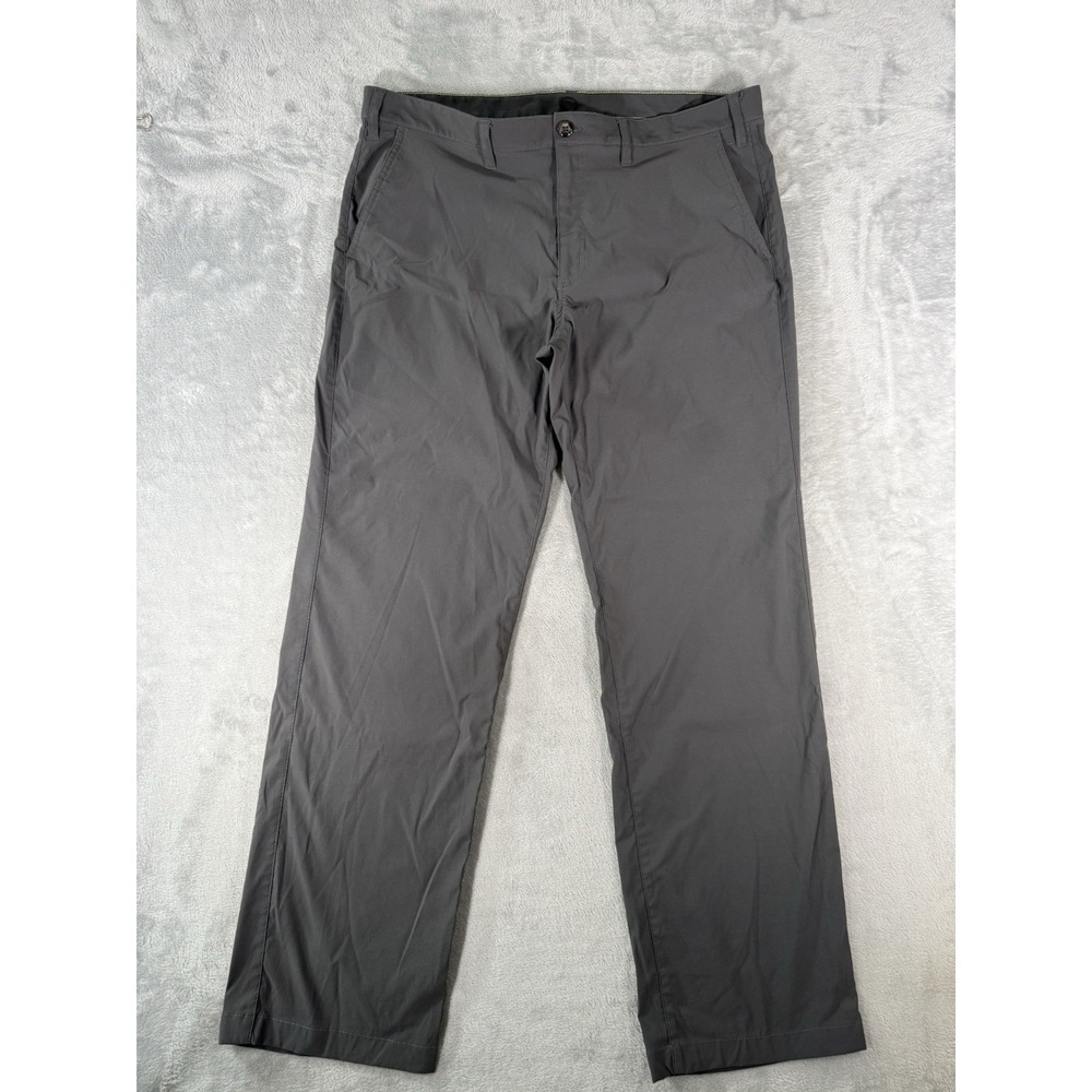 Eddie Bauer Travex Pants Men's 38x32 Grey Outdoor Hiking Fishing Nylon Blend